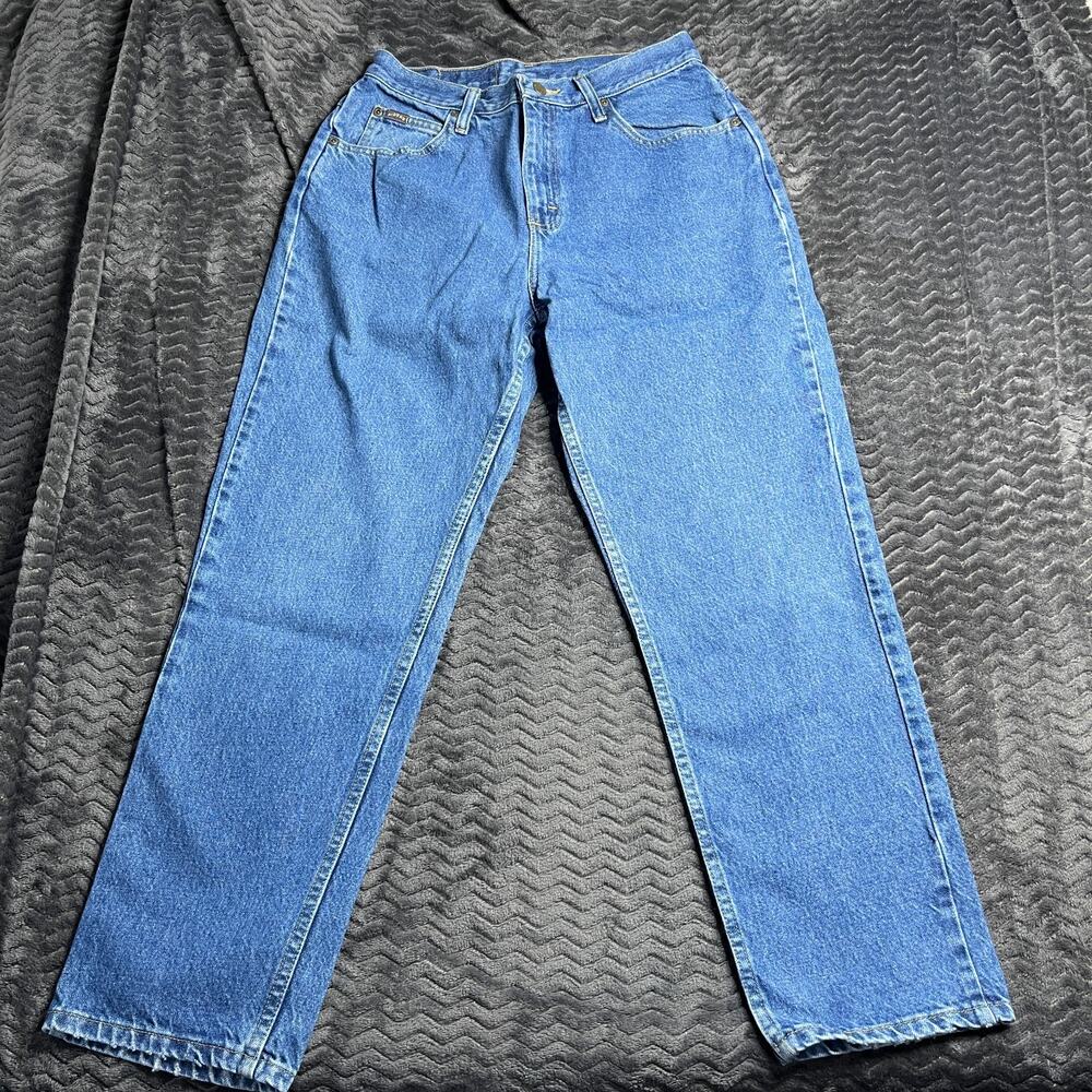Vintage 90s Denim Riders Tapered Jeans size 10P Womens Blue Denim
